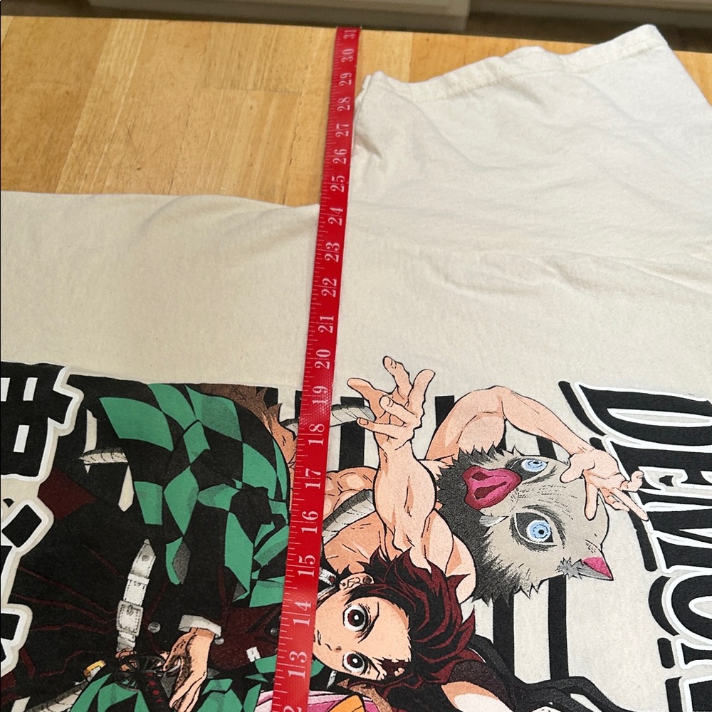 Demon Slayer Graphic Tee - White Unisex 2XL - Picture 8 of 11